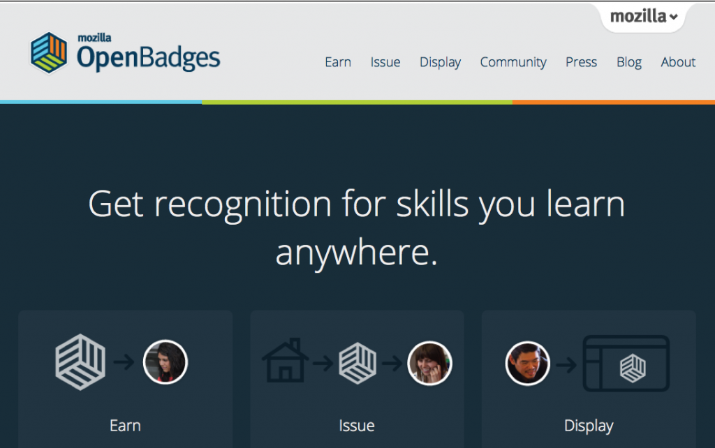 Mozilla Open Badges web site